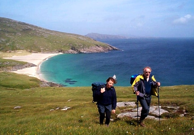 Mary Cox and Chris Watson on Mingulay