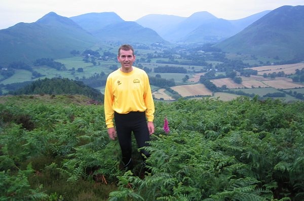 Chris Upson on Swinside after 24 in 24 (photo: Ann Bowker)