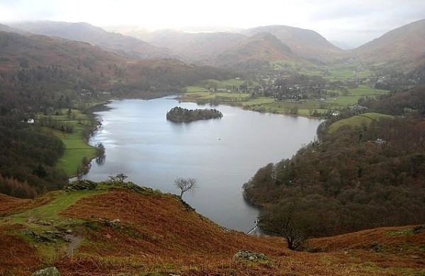 Grasmere from Loughrigg Fell (photo: Ann Bowker)