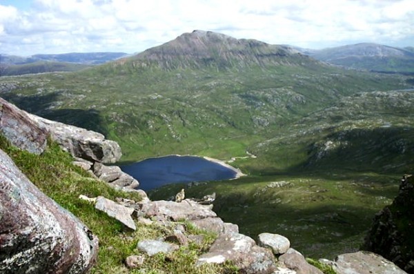 Canisp and ptarmigan (photo: Bert Barnett)