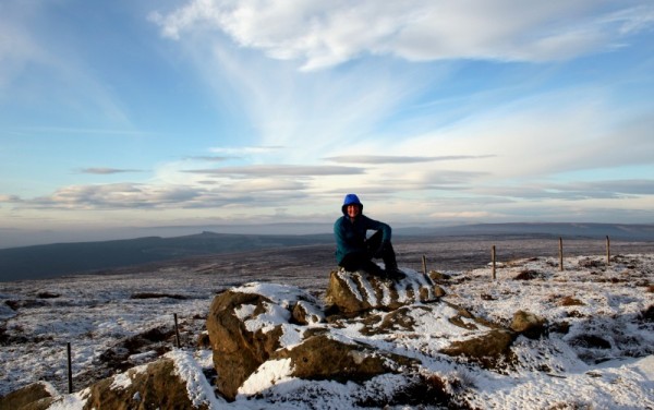 The summit of Sighty Crag (photo: Richard Mclellan)