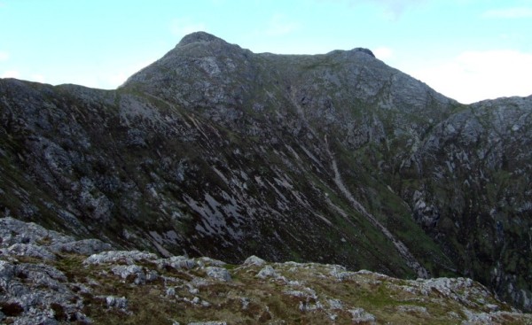 Garbh Bheinn from the west (photo: Alan Dawson)