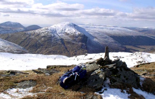Breadalbane Corbett Beinn Odhar from Cam Chreag (photo: Jim Fothergill)