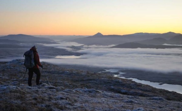 View from Stob na Cruaiche (photo: Ronald Turnbull)