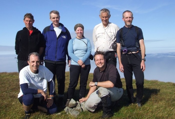 Soay summit team (photo: Stuart Benn)