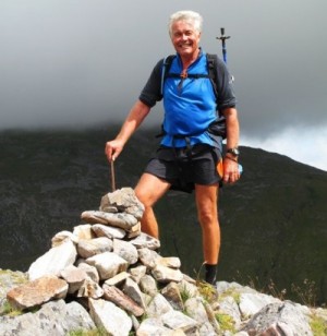 Tony Deall on Sgurr Gaorsaic