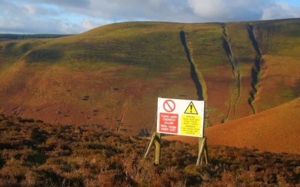 The Three Riggles on Great Rhos, from Whimble (photo: Myrddyn Phillips)