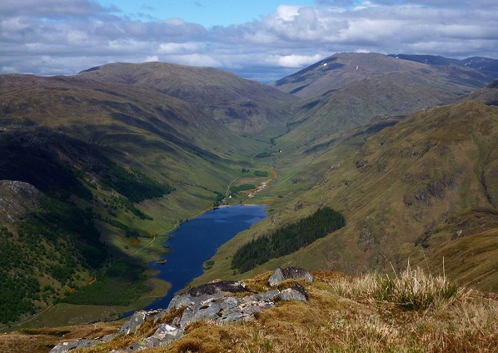 Glen Elchaig from Suie Dhu (photo: Alan Dawson)