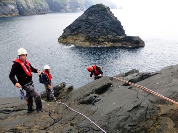 Leaving Soay (photo: Douglas Law)