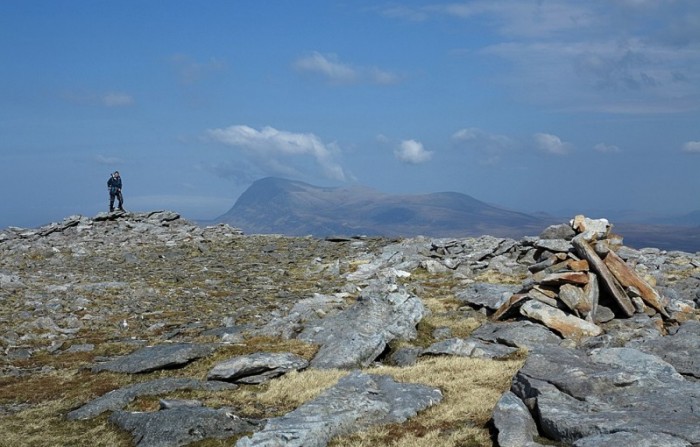 On Beinn Direach - a Marilyn that avoided ignominy (photo: Trevor Littlewood)