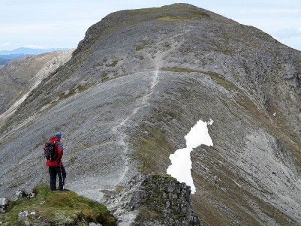 Beinn Liath Mhor in non-Watson weather (photo: Trevor Littlewood)